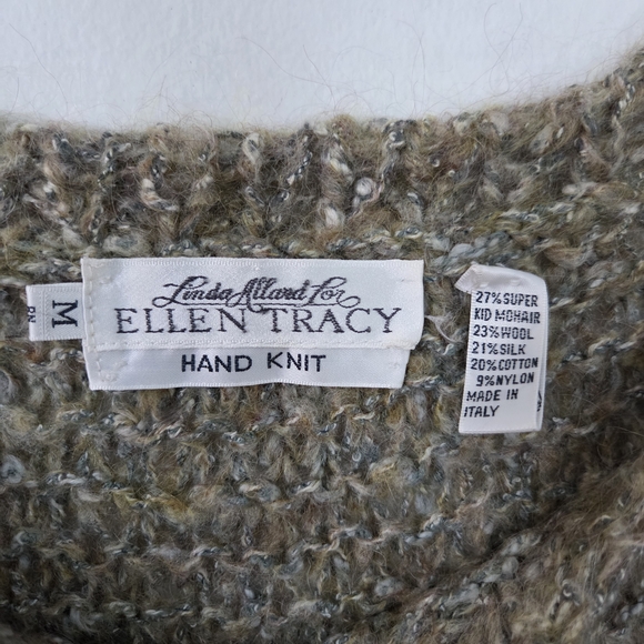 Vintage Linda Allard For Ellen Tracy Sleeveless Sweater - Picture 3 of 4